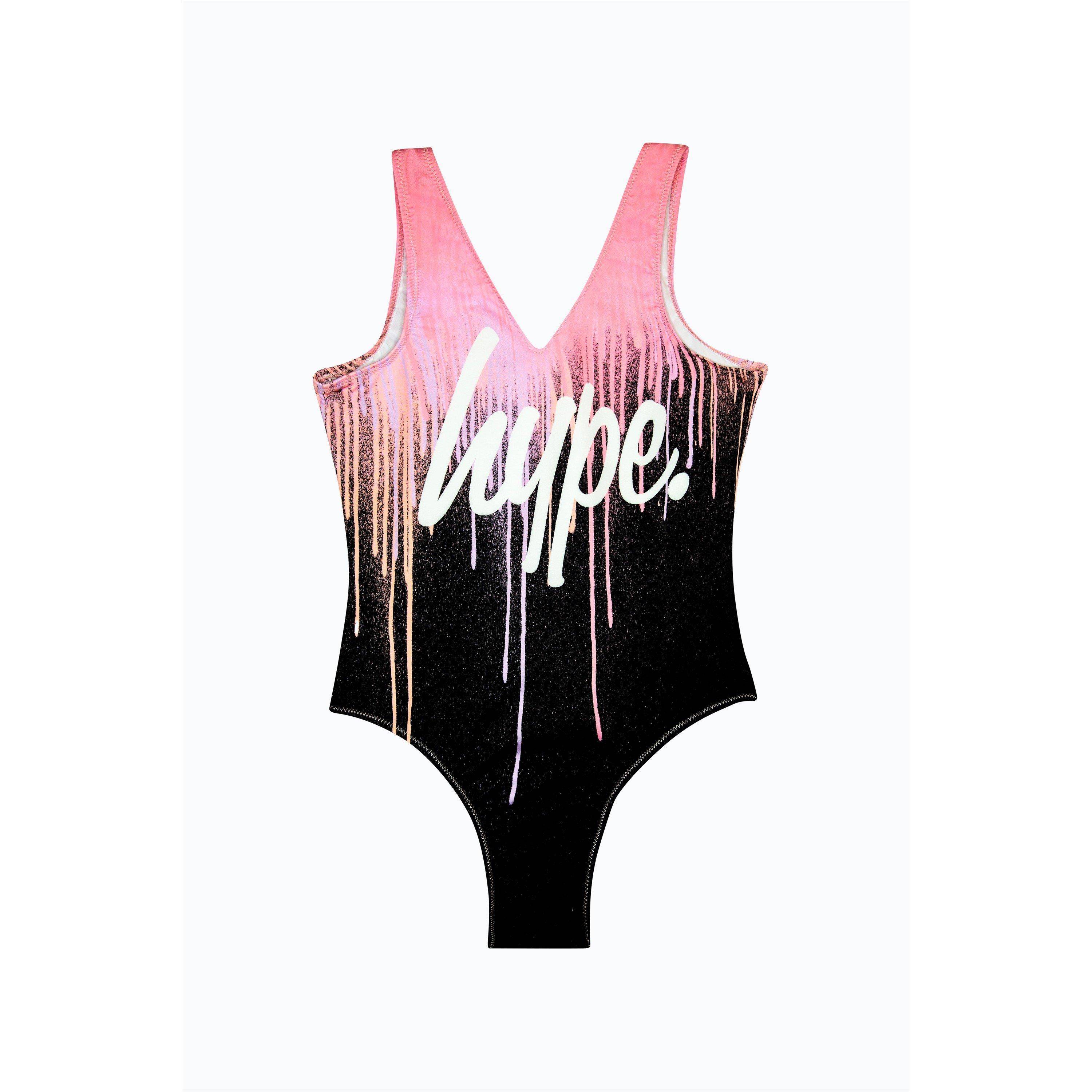 Hype Kids' Drips One Piece Swimsuit