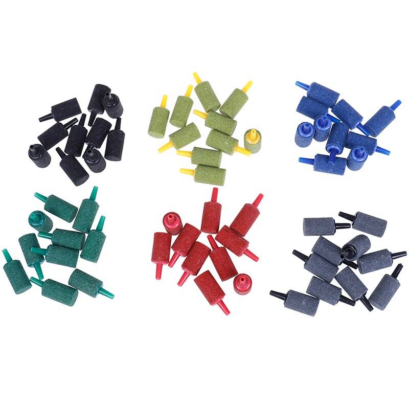 Akvarium Luftsten 10-pack - Gul
