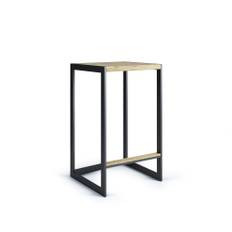 Röshults - Garden Bar Chair Low - Utomhuspallar & puffar - Broberg & Ridderstråle - Grå