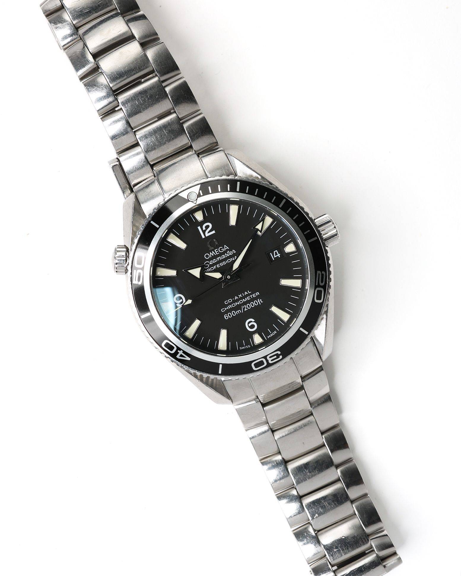 Omega Seamaster Planet Ocean 42mm Ca 2008 Watch - Black (One Size)