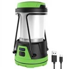 LED Camping Lantern 4400mAh Outdoor hængende telt Power Bank til orkan, vandreture, hjemme, nødsituationer