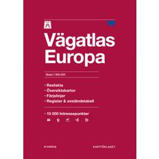 M vägatlas Europa 2026