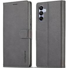 WAURZ Fodral för Samsung Galaxy A55 5G, mobiltelefonfodral skyddande fodral läder, vikbart plånboksfodral med kortfack magnetiskt stativ mobilfodral fodral fodral vikbart fodral för Samsung Galaxy A55