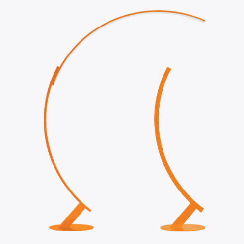 Kyudo gulvlampe kundalini - Orange