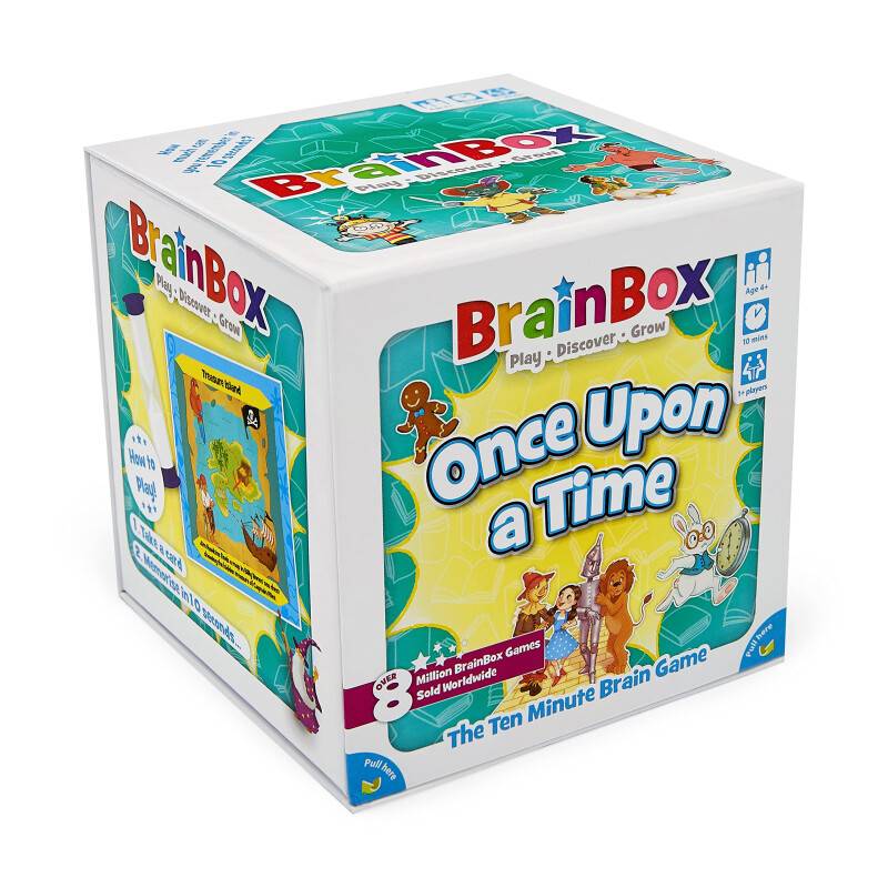 BrainBox Once Upon a Time (2022), Card Game, Ages 4+, 1+ Players,...