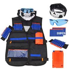 Nerf N-Strike1 Tactical Kit Tactical Vest + 20 kugler + 6 Magazi