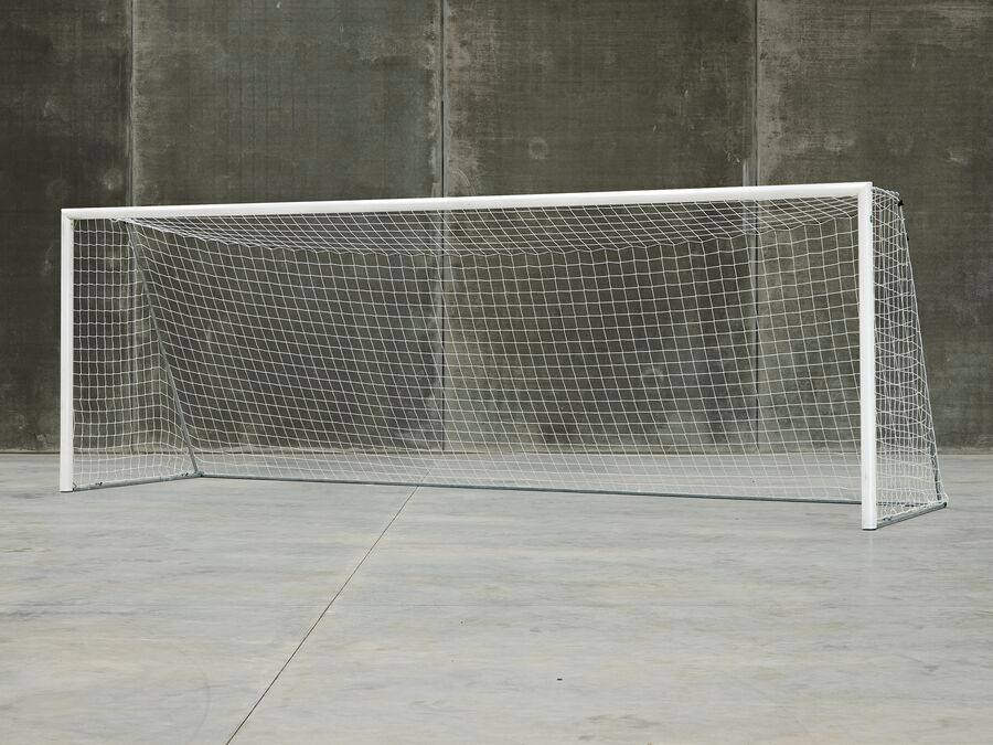 Fodboldmål 11 mands - Classic hvid.
