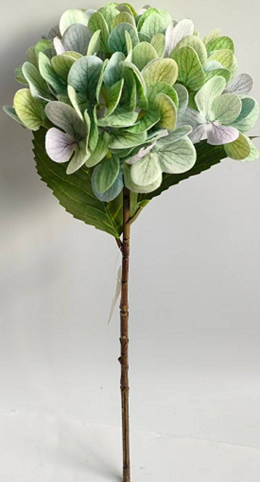 La Vida, Silkeblomst, Kunstig hortensia, 46 cm, antik blå.