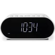 Roberts Ortus DAB Charge DAB/DAB+/FM Alarm Clock Radio with Wireless Phone Charger, White