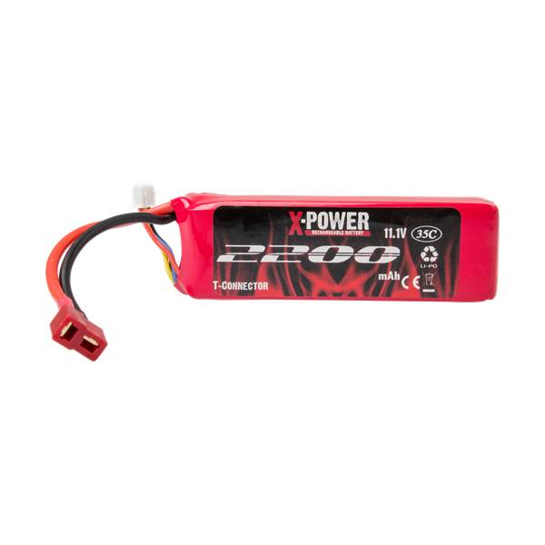 Li-Po 11,1v 3S 2200mAh 25C Gold Batteri