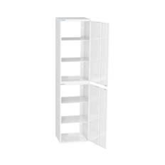 Högskåp POLARIA HYK 500 nedre vänster vit pulvermålat stål med nanokeramisk ytbehandling 50x85x35 cm 8938782