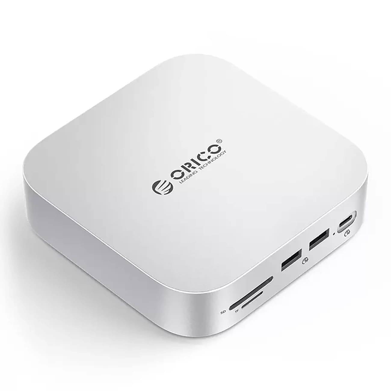 Orico MiniLink 9-i-1-dockningsstation – silver