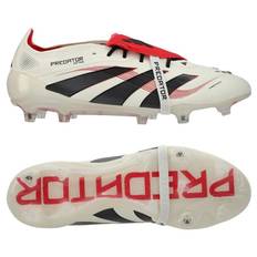 adidas Predator Elite Fold-over Tongue FG Champagne - Hvid/Sort/Rød - Græs (FG)