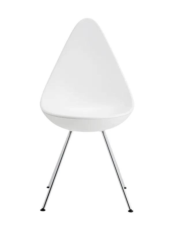 3110 Dråben af Arne Jacobsen Plast / Hvid / Krom - Jacobsen Plus