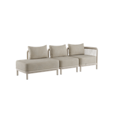 SACKit Kirra Lounge Sofa - 3 seater w/ open end - Kirra Sand