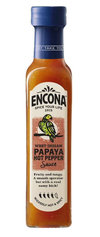 Encona - Papaya Hot Pepper Sauce - 142ml