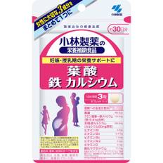 Kobayashi Pharmaceutical Kobayashi Pharmaceutical Nutritional Supplements Folic Acid Iron Calcium 90 capsules Other (check locks, tongue cleaners, etc 1 set