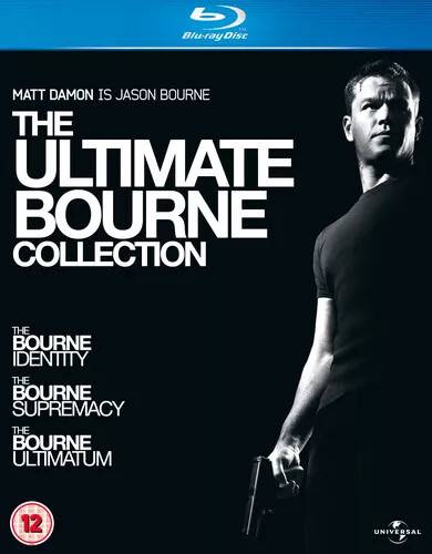 The Ultimate Bourne Collection (2009) Matt Damon, Greengrass (DIR) cert Blu-Ray Pre-Owned