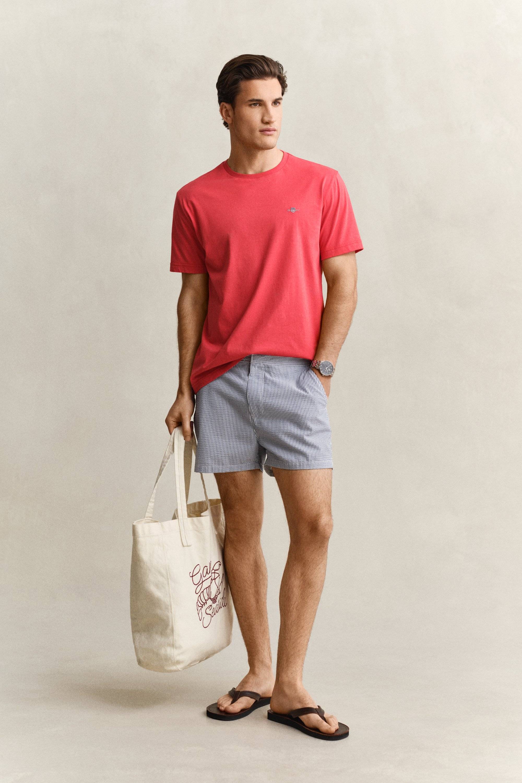 GANT Herr Badshorts i bäckebölja (S) VINTAGE Blå