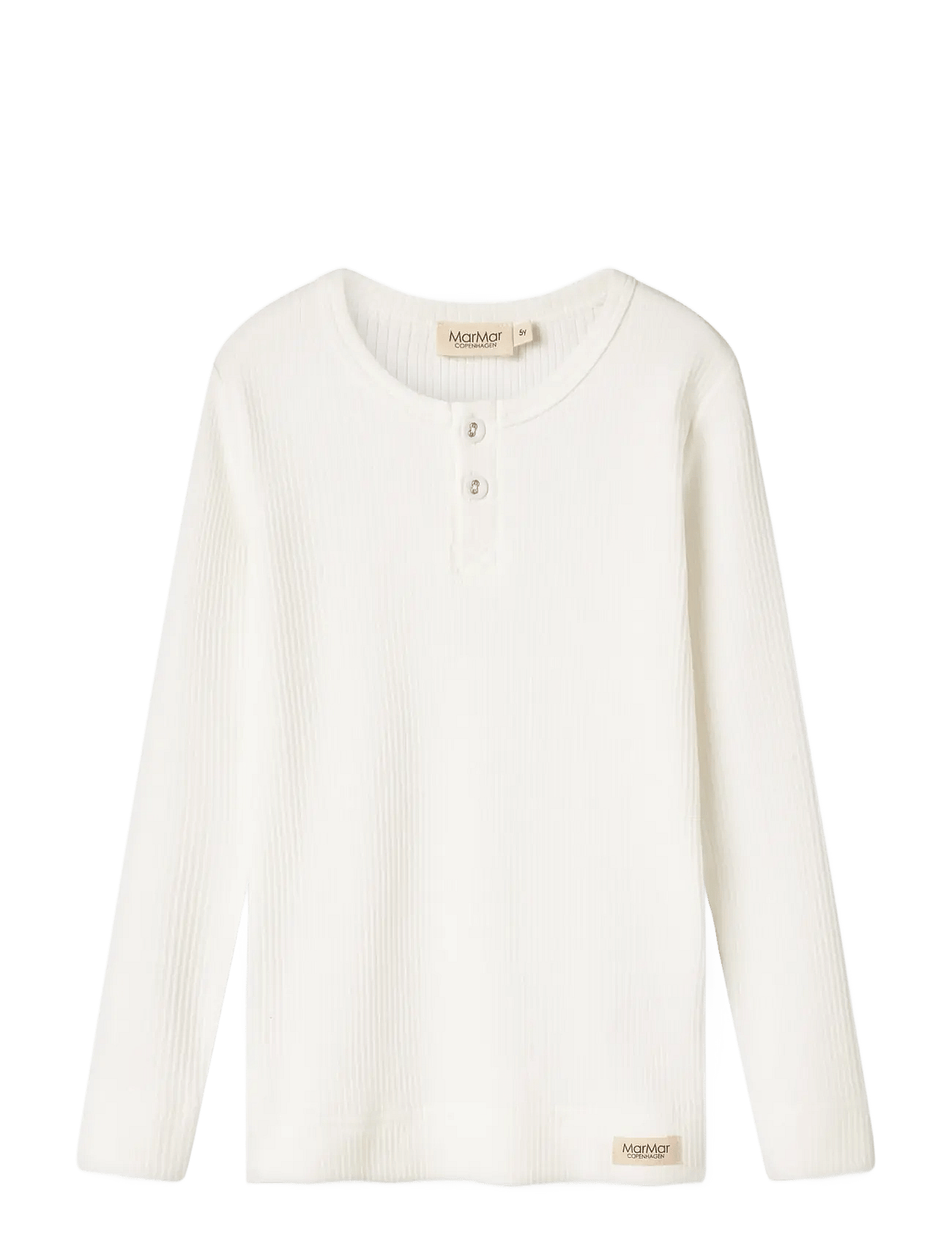 MarMar Copenhagen Tee Ls - White - 74