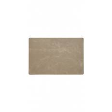 Dækkeserviet Taupe + Dark Brown Servietring