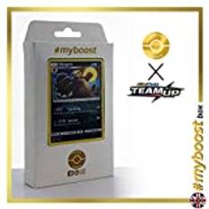 Pangoro (Pandagro) 94/181 användbar Holo #myboost X Sun & Moon 9 Team Up – Box med 10 engelska pokémon-kort