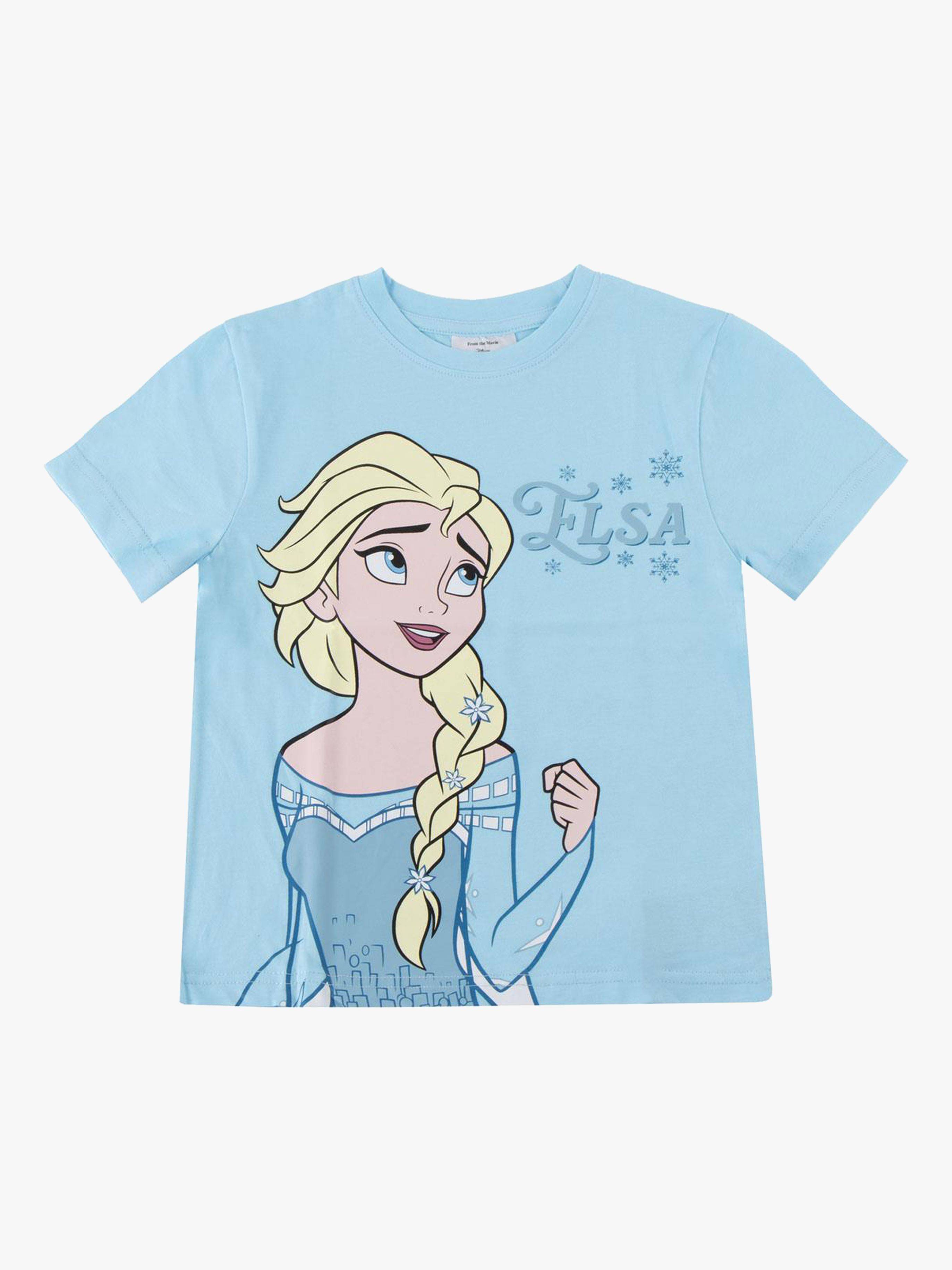 Disney Frozen T-shirt, Ljusblå, 110-116