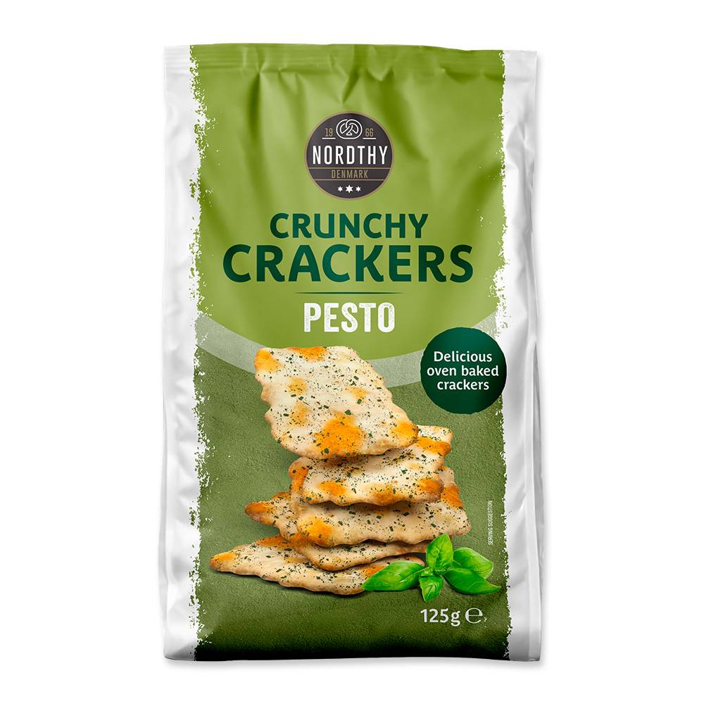 Nordthy Crunchy Crackers Pesto
