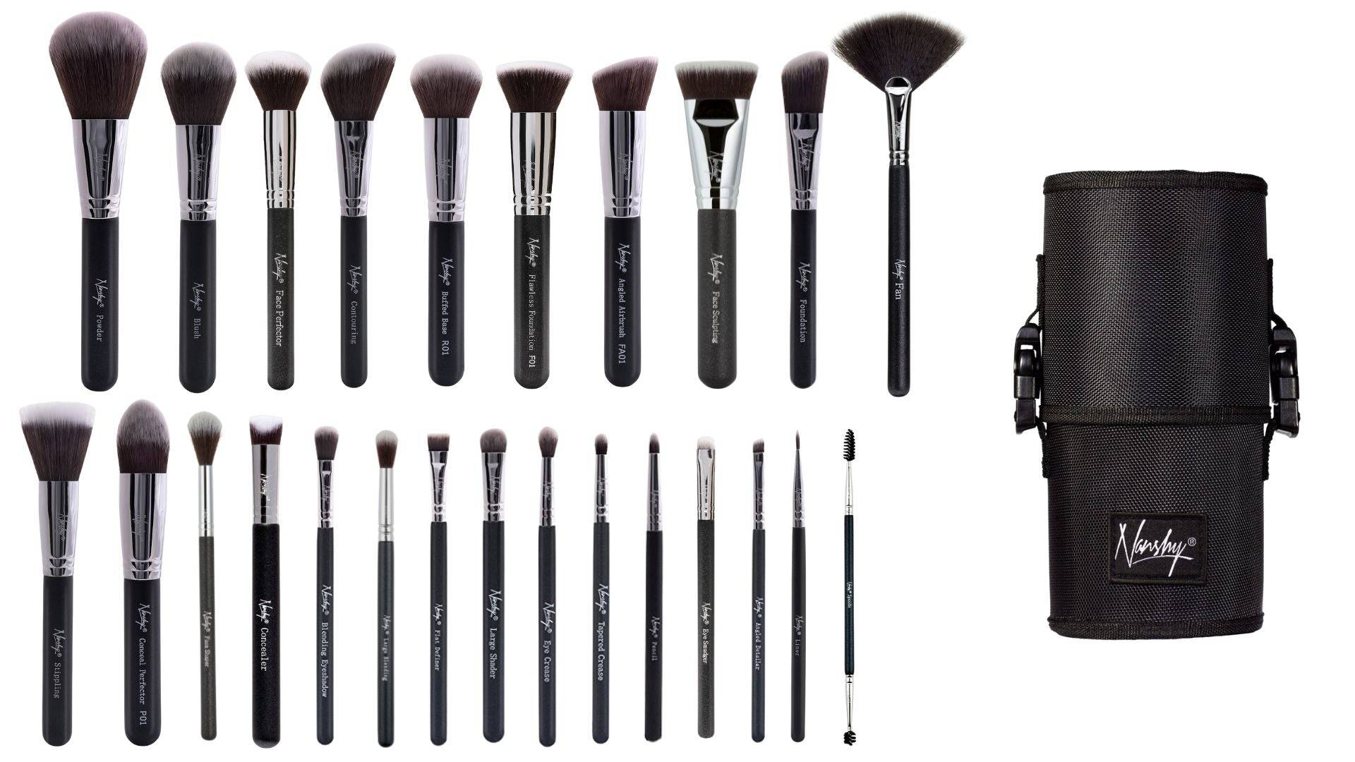 26 Piece Pro College Makeup Brush Kit