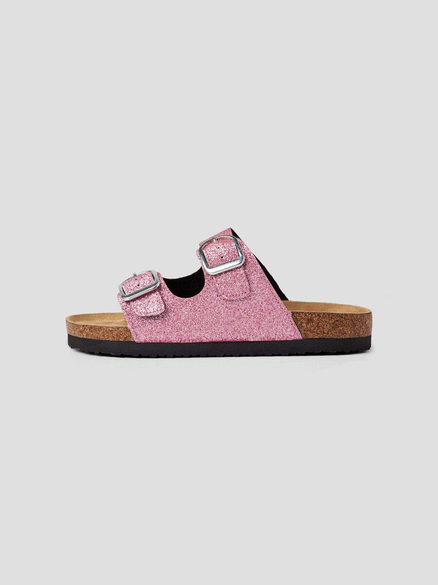 Glittrig Sandaler - Rosa - 34