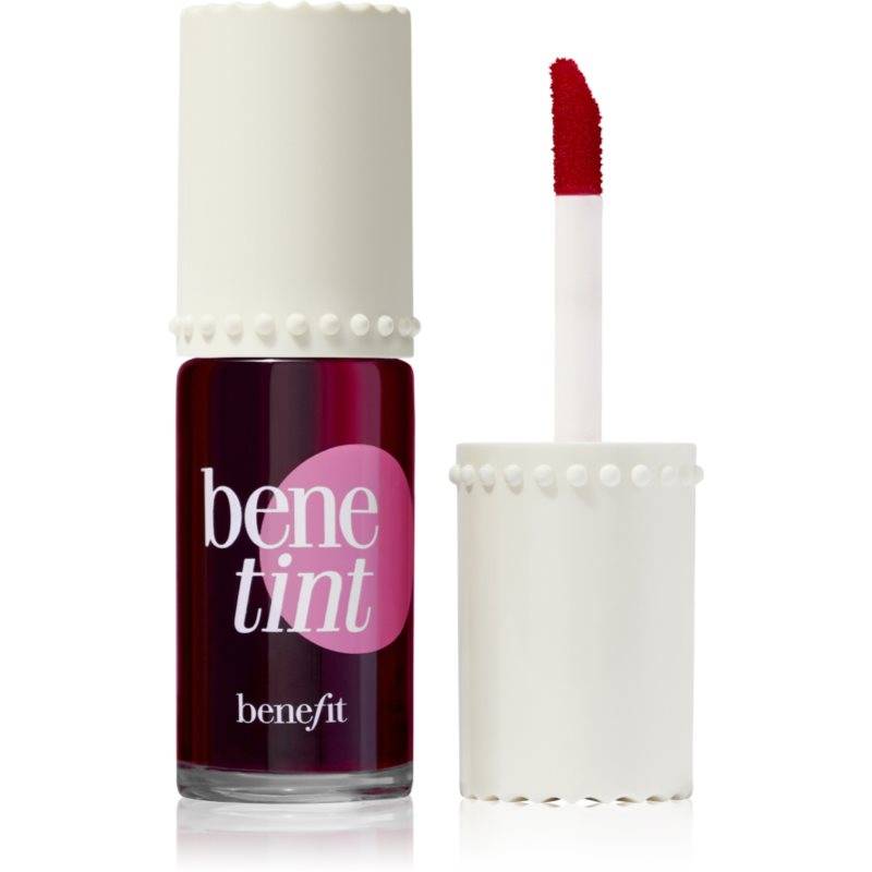 Benefit Benetint Cheek & Lip Stain Flydende rouge Til læber og kinder Skygge Raspberry 6 ml - 6 ml