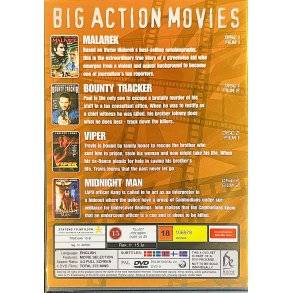 Malarek + Bounty Tracker + Viper + Midnight Man (4 Film) (2 Disc) (DVD)