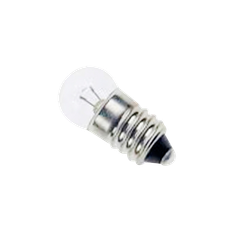 By Rydéns - Glødepære E10 3w 12v 5-pak - Transparent
