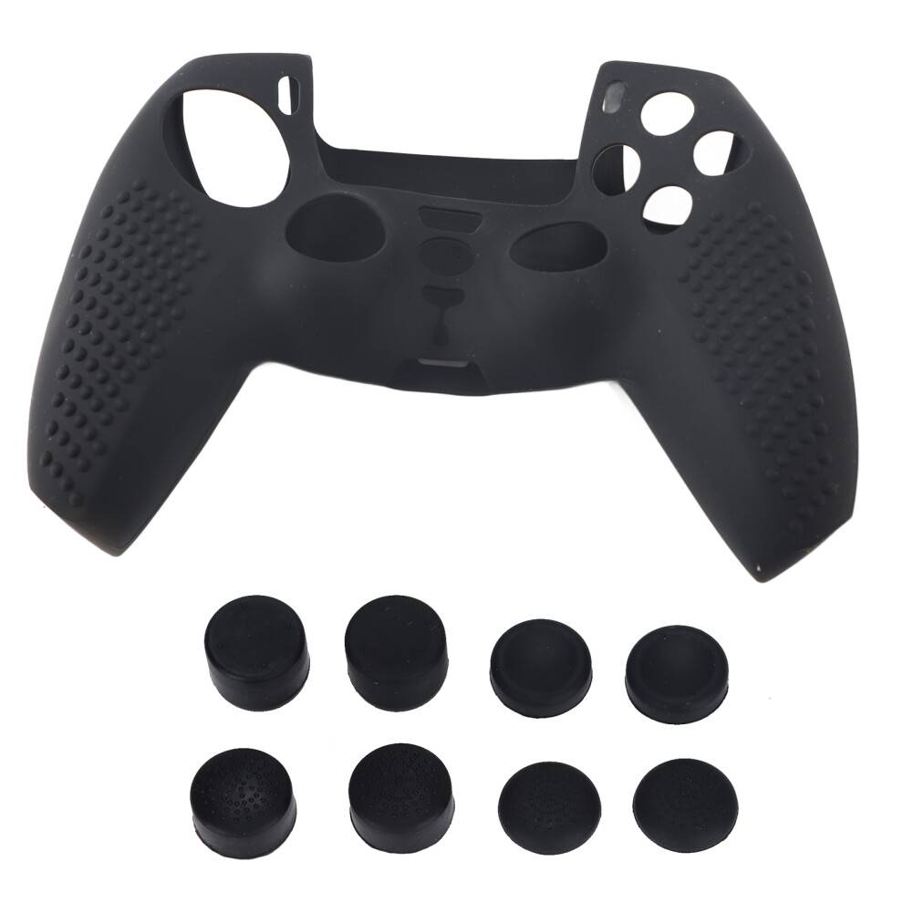 Controller Skin til PS5 trådløs controller, blødt, skridsikkert silikone beskyttelsescover med tommelfingergreb, god kvalitet, god kvalitet, god