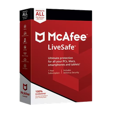 McAfee Livesafe & VPN 1 Year