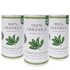 3 x 100 % ekologisk krossad COROSSOL / 3 x 50 g/fri från bekämpningsmedel/vild samling/ny skörd/direkt från producent Graviola.de Tyskland.