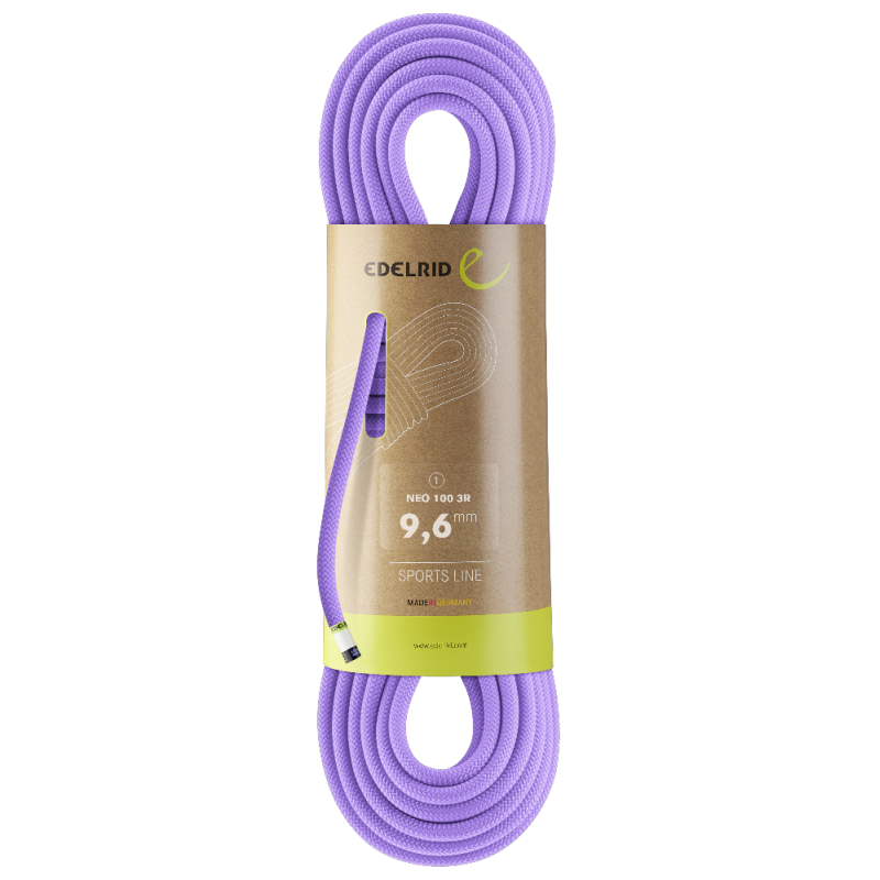 Edelrid Neo 100 3R 9,6mm - Enkelrep Lavender 80 m