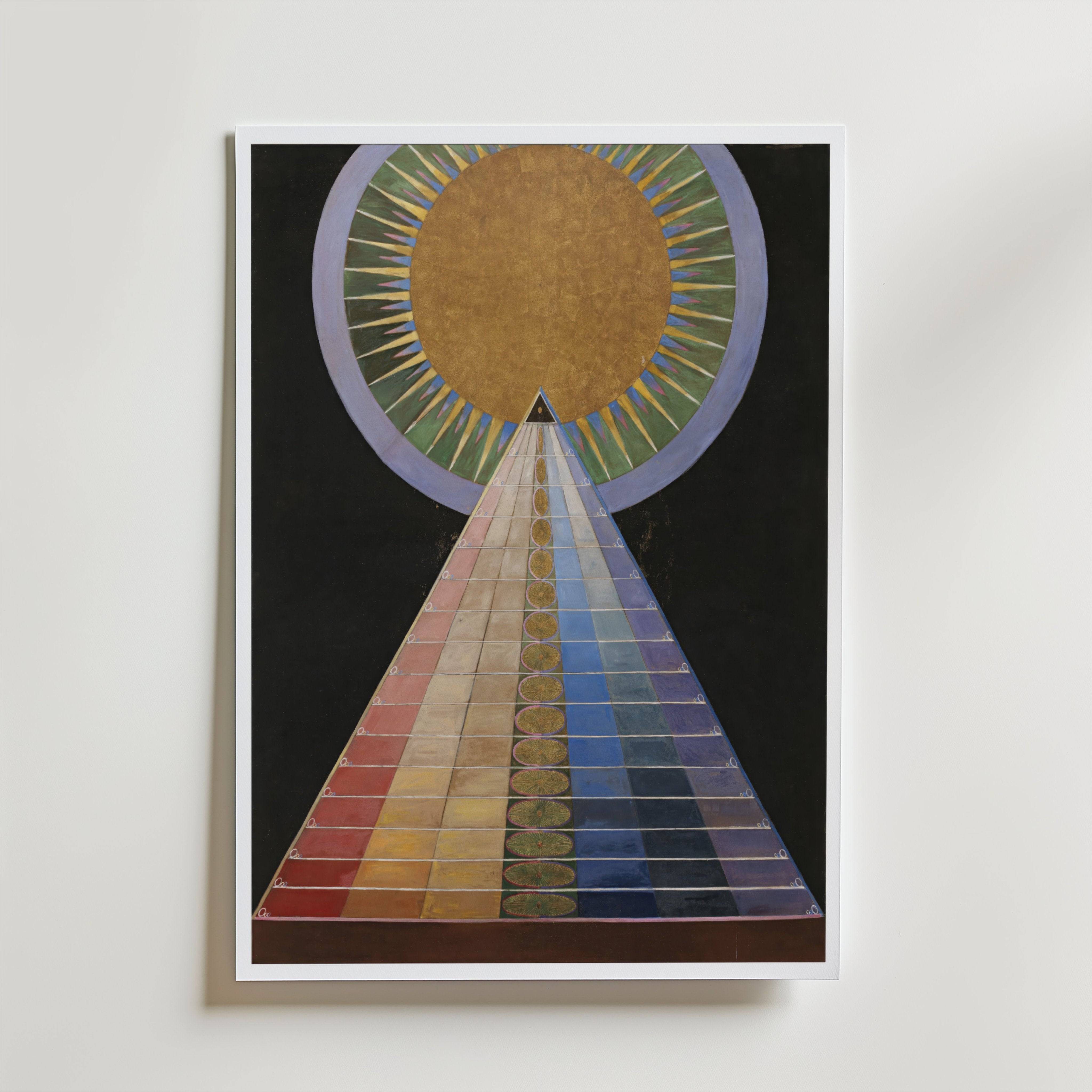 Hilma af Klint Altarpiece I Poster - Fine Art Poster 40x50 cm