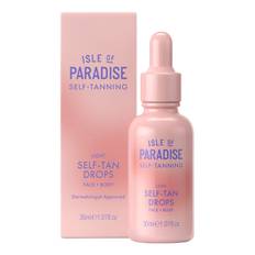 Isle of Paradis Self Tanning Drops Selvbruner Dråber 30ml - Selvbruner Til Krop hos Magasin