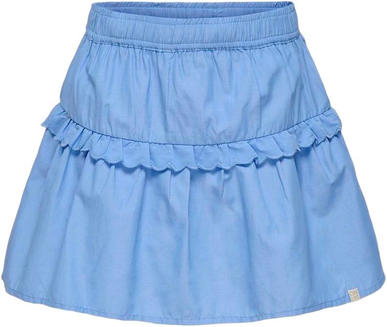 Only Mini Kmgclare Ruffle Skort WVN Stl. 116 fepojkar - Shorts Från Magasin - Cornflower Blue (116)