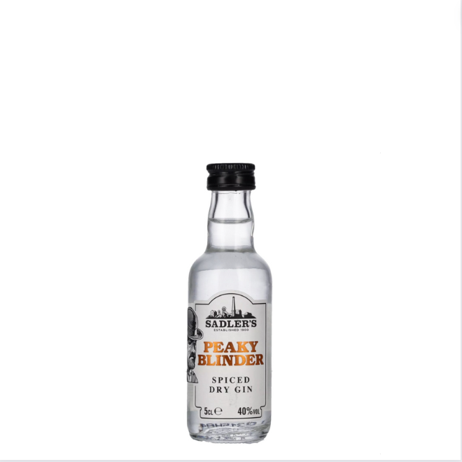 Peaky Blinder Spiced Dry Gin, Mini.