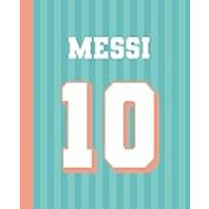 Composition Notebook Messi: Messi Jersey Number 10 Theme Composition Notebook Wide Ruled, 120 Pages, (7.5 x 9.25 in)