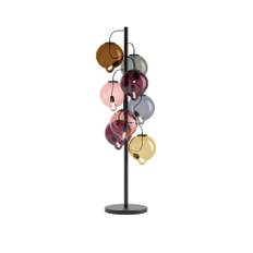 Cappellini - Meltdown Floorlamp 8 Diffusers, Amber - Standerlamper - Johan Lindstén - Gul