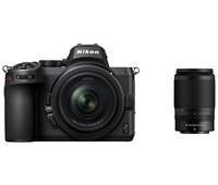Nikon Z5 + 24-50mm F4-6.3 Z + 50-250mm F4.5-6.3 Z VR + FTZ Adapter II + Gratis Batteri och UV Filter (Kampanj)