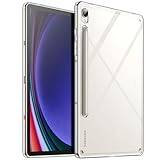 JETech Klar Fodral för Samsung Galaxy Tab S9 11", Anti-Gulning, Klar