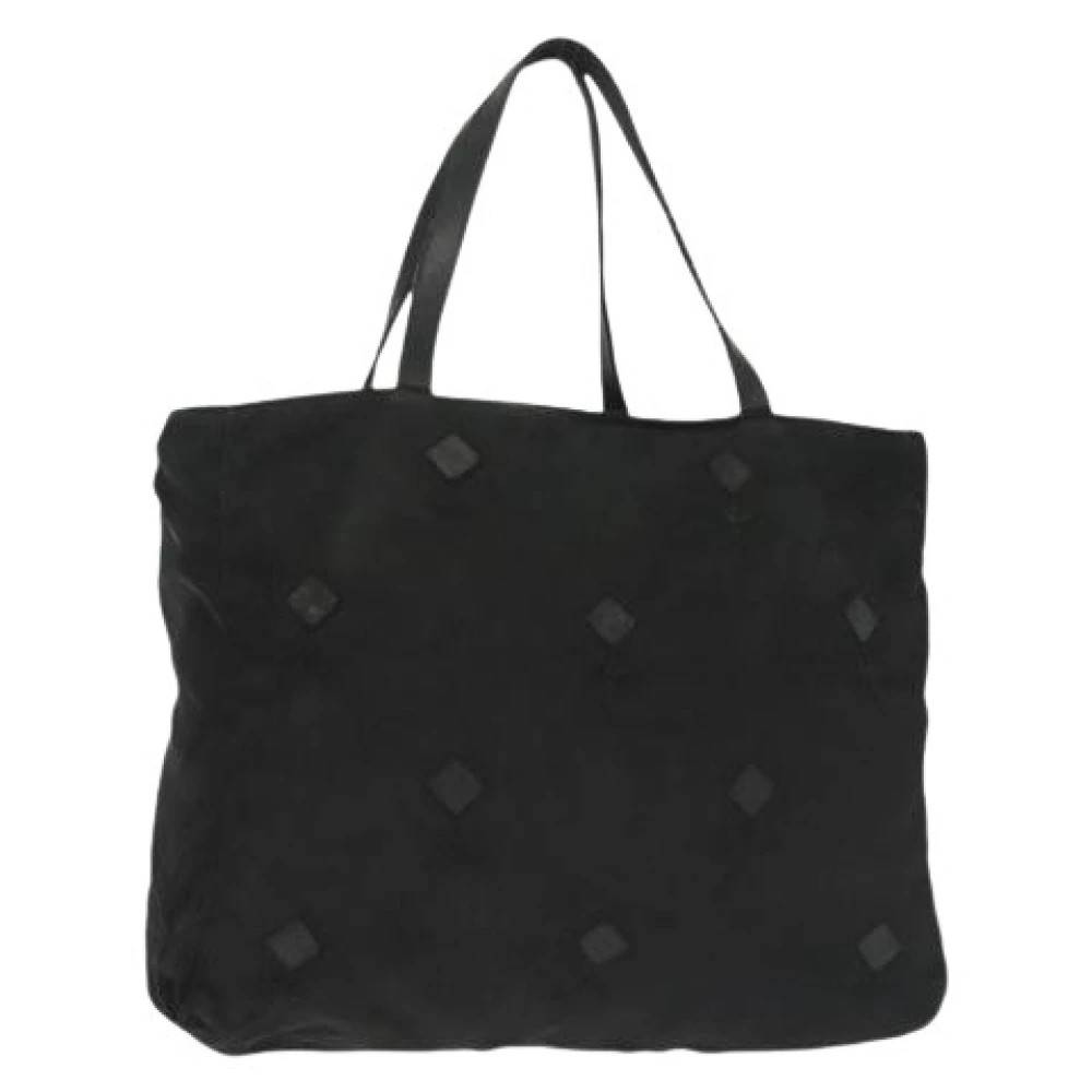 Prada Vintage Pre-owned nylon prada-tasker - Vintage - Dame - Sort - ONE SIZE - Nylon