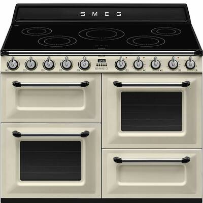 SMEG TR4110IP2  Induktionsspis 110x60 cm | Creme