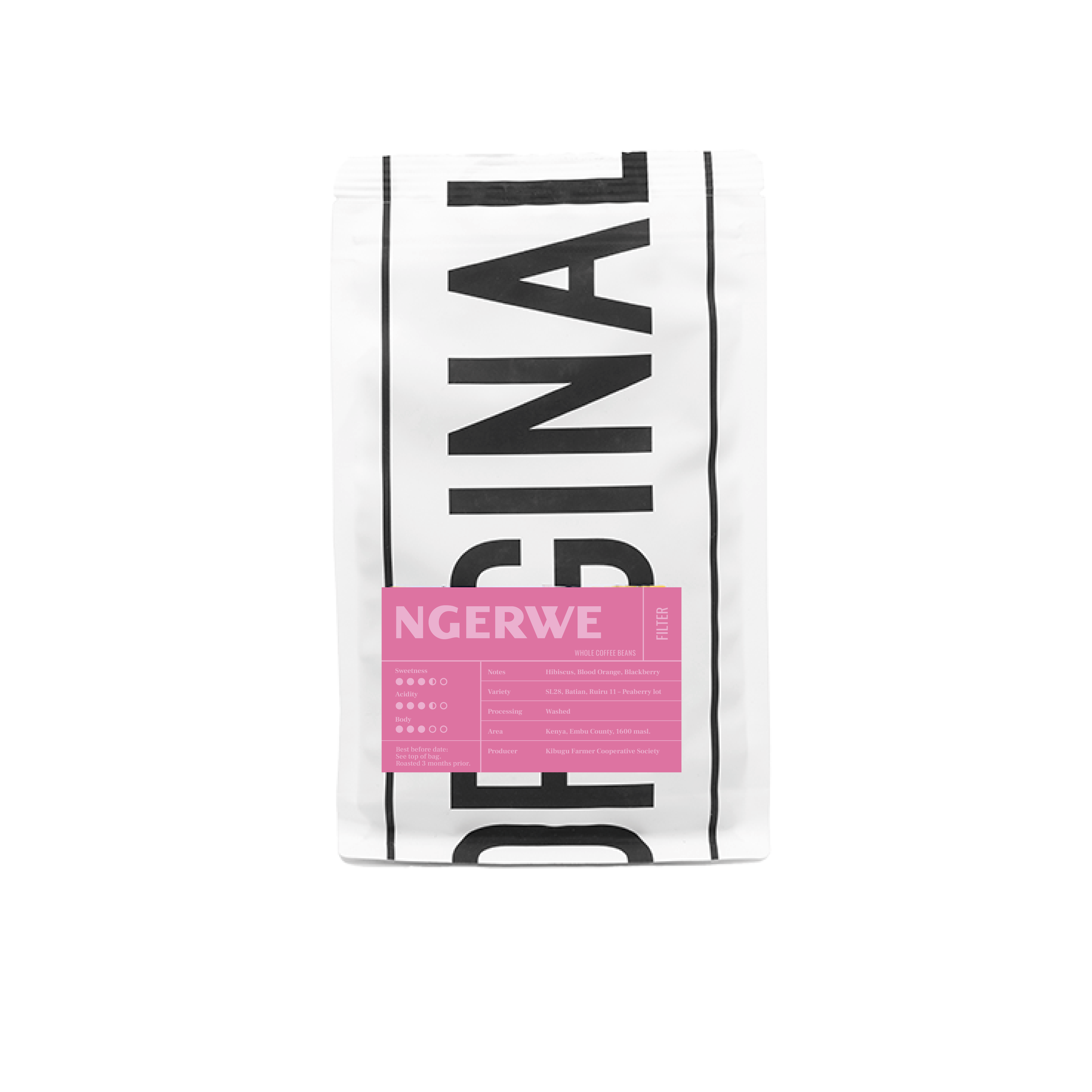 Ngerwe, Kenyansk Filter - 250 grams