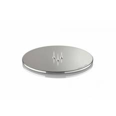 Ljusplatta, blank silver (dia 12 cm) - Ester & Erik