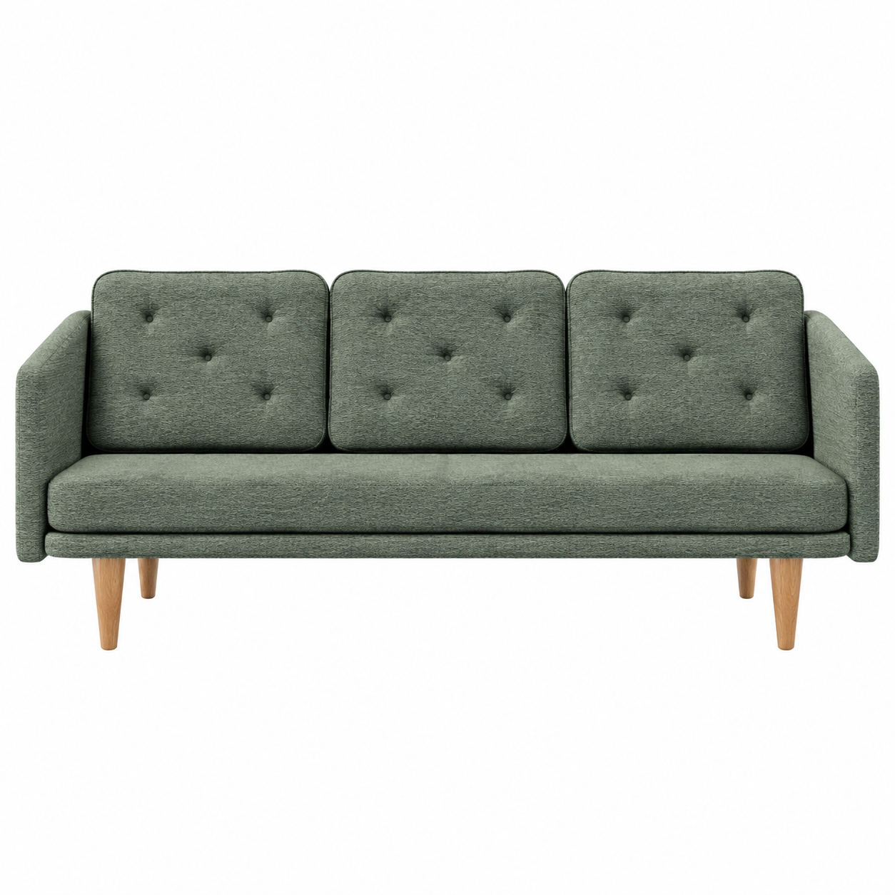 No. 1 Sofa 3-personers, Mood af Børge Mogensen Mood 4106 - Olieret eg - Jacobsen Plus